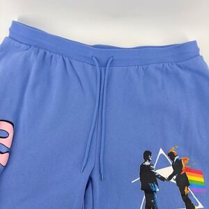 Pink Floyd Wish You Were Here Blue Jogger Sweatpants Mens 2XL 44/46 Rock Band